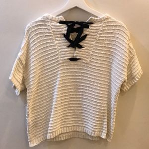 Madewell Tie-up Sweater